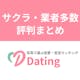 【実話】Dating（デーティング）アプリはサクラ・業者多数！リアルな評判は？