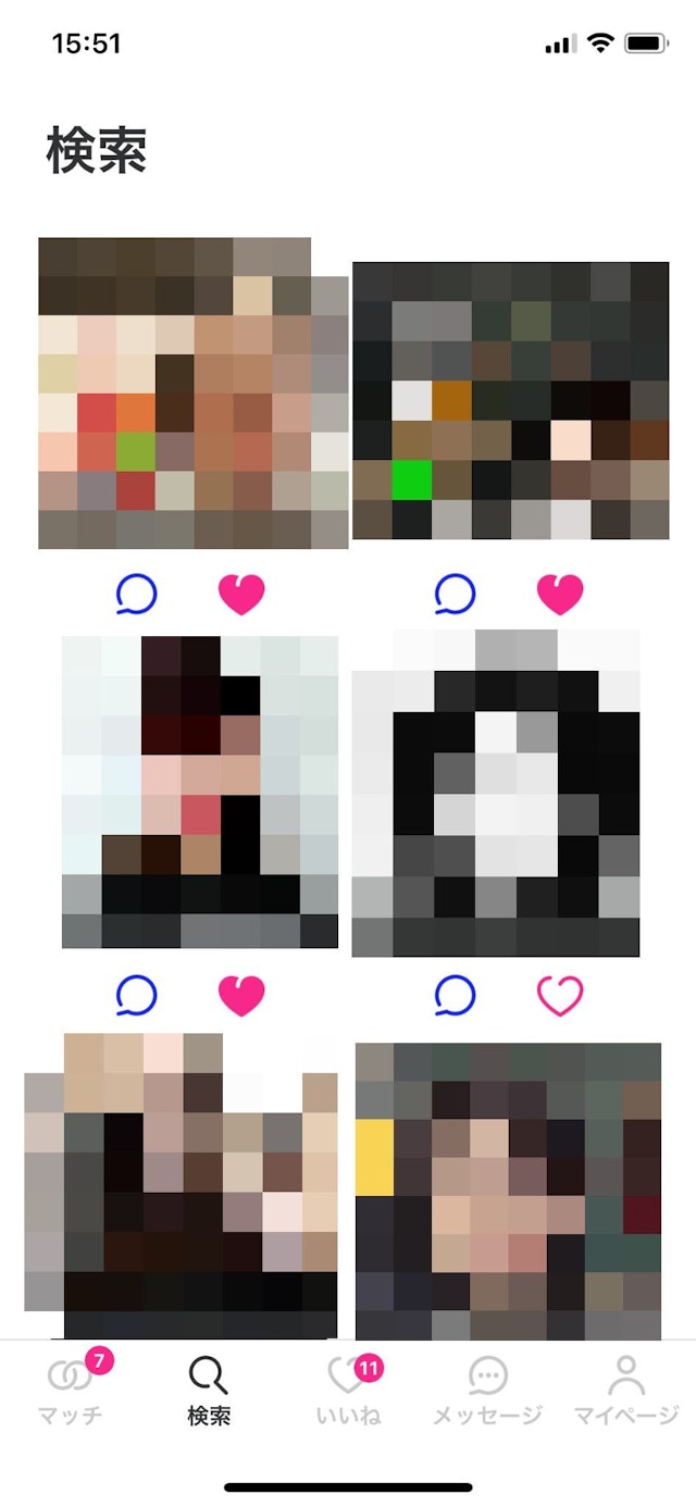 Match(マッチドットコム) いいねの送り方